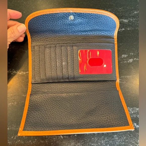 Dooney & Bourke Navy Wallet - Picture 3 of 3